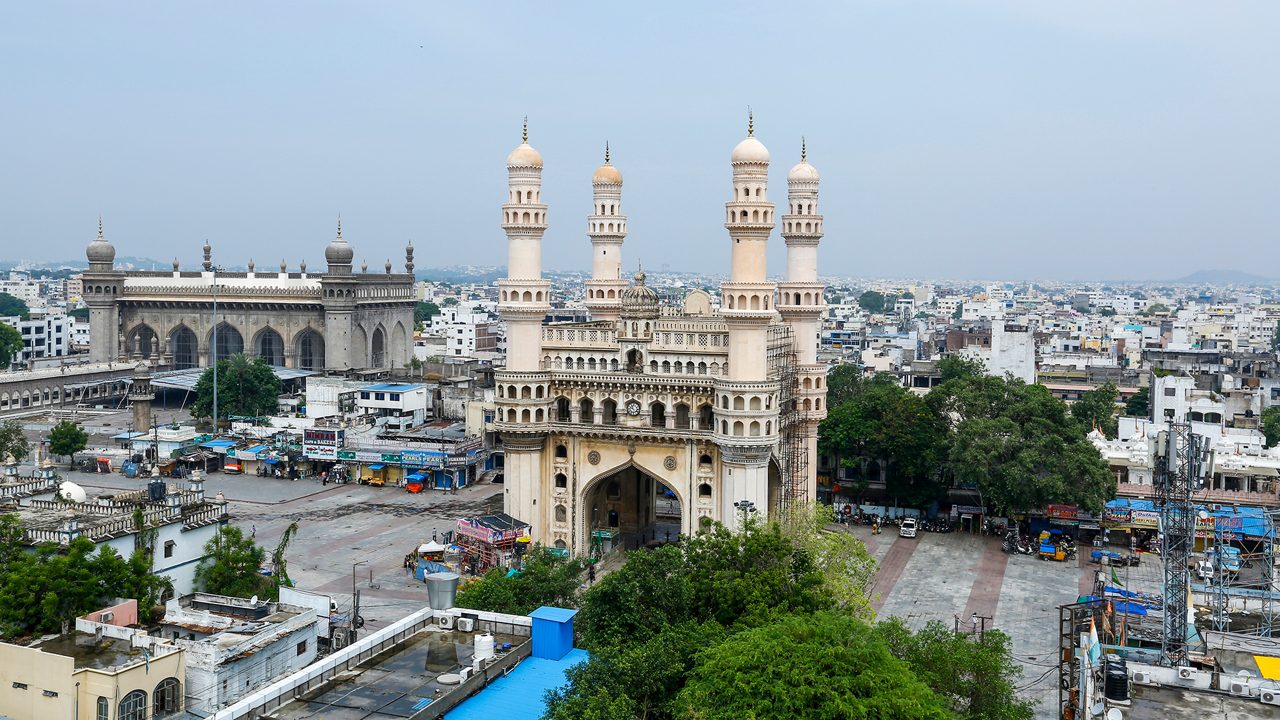 Hyderabad City Center (Charminar) from HYD