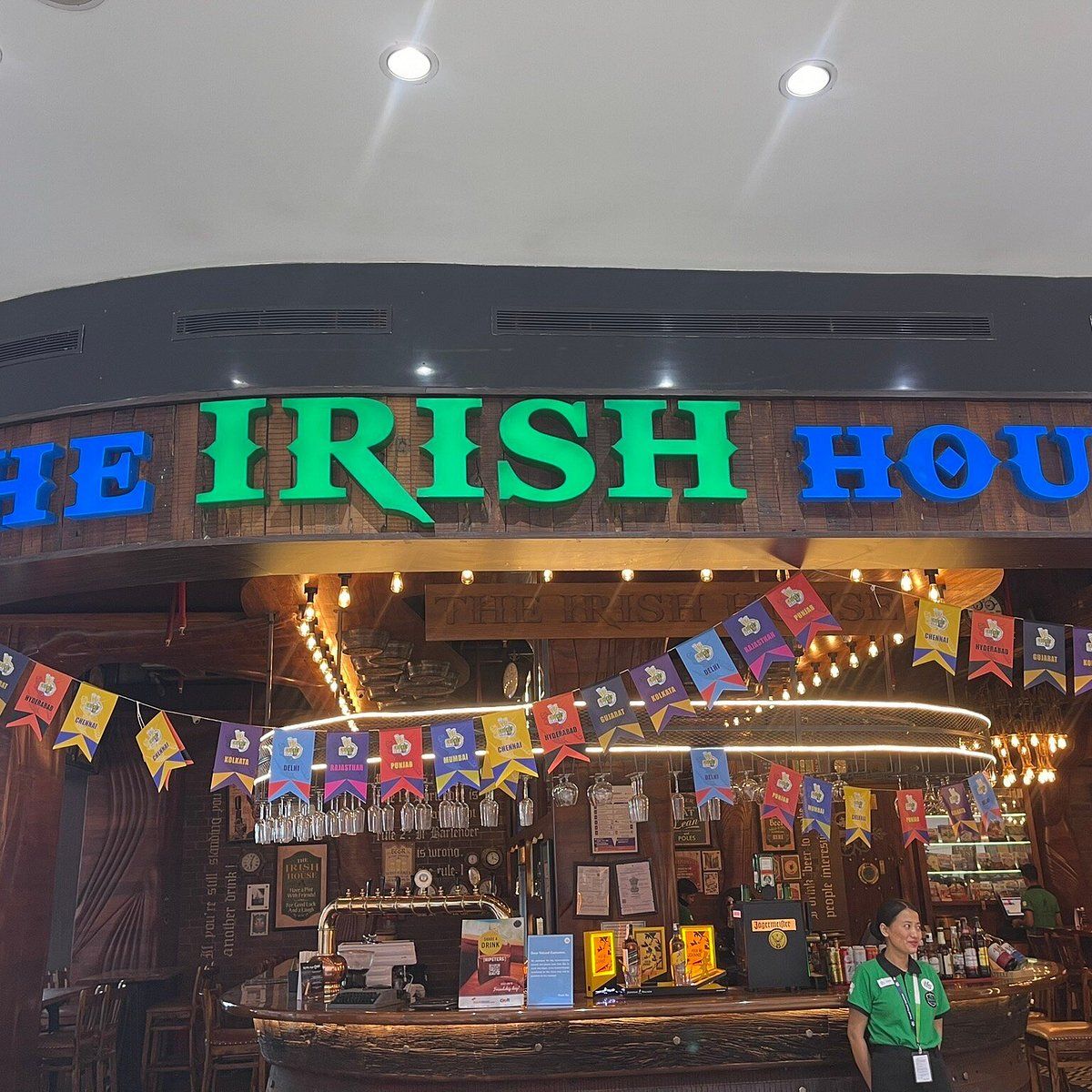 The Irish House restaurant at HYD Airport