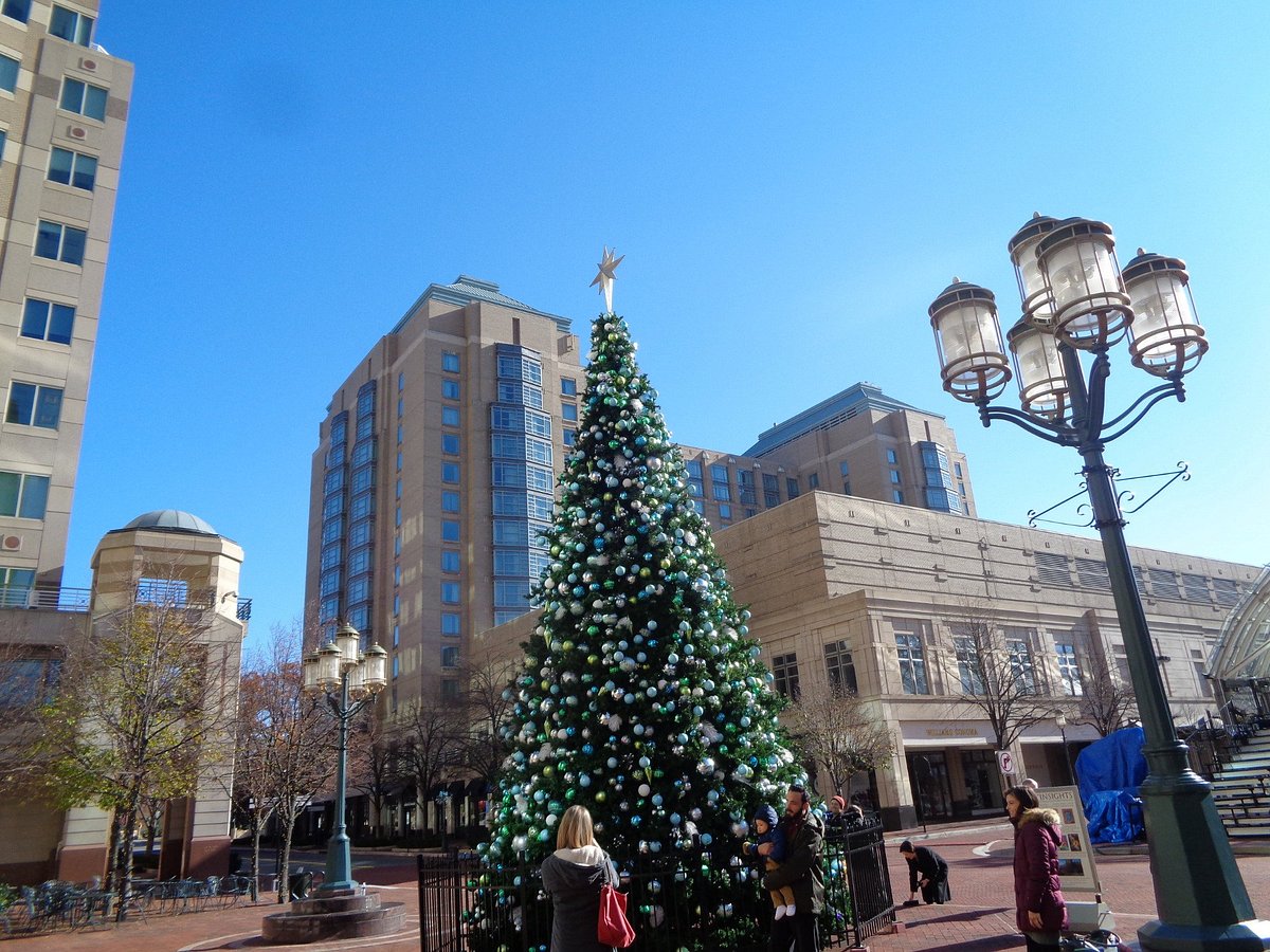 Reston Town Center from IAD