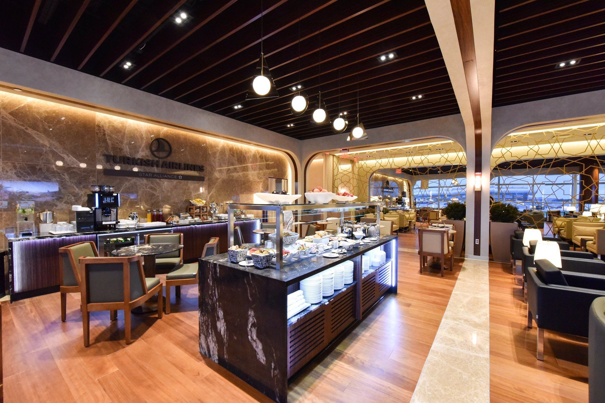 Turkish Airlines Lounge at IAD