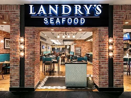 Landry's Seafood restaurant at IAH Airport
