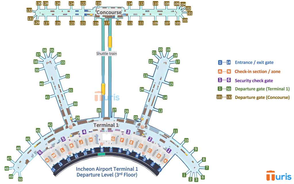 ICN Terminal 1 Concourse