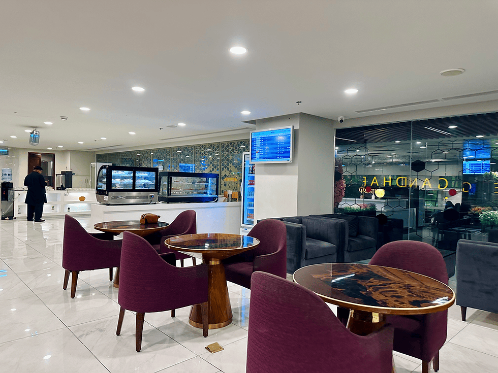 CIP Lounge (Commercially Important Persons) at ISB