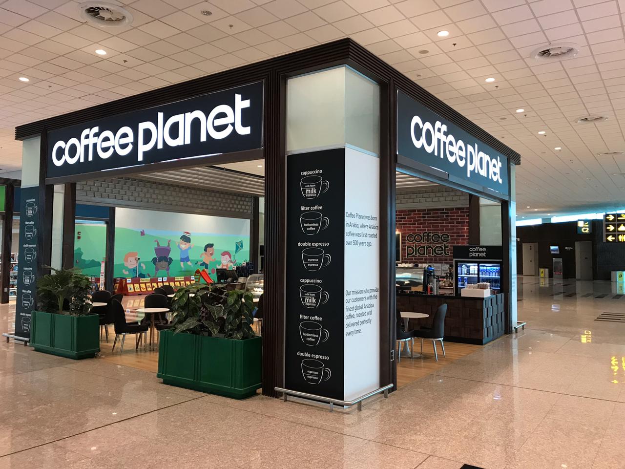 Espresso restaurant at ISB Airport