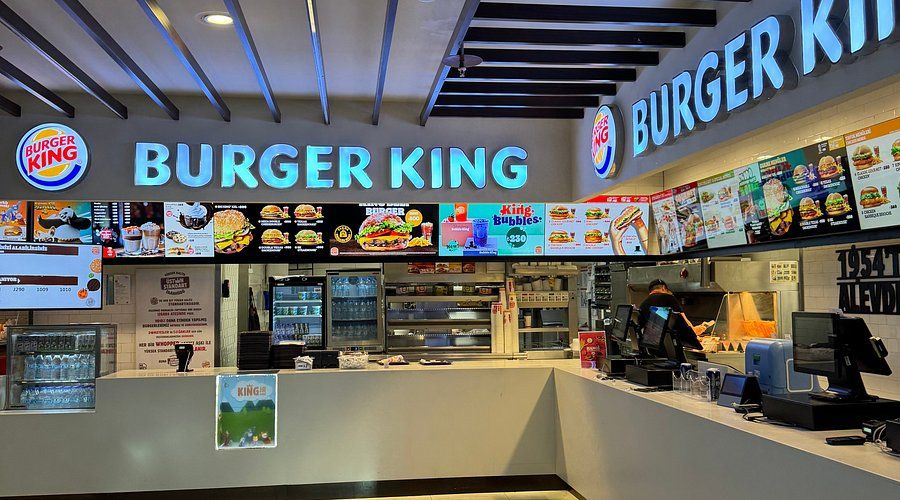 Burger King restaurant at IST Airport