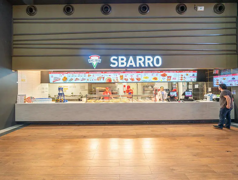 Sbarro restaurant at IST Airport