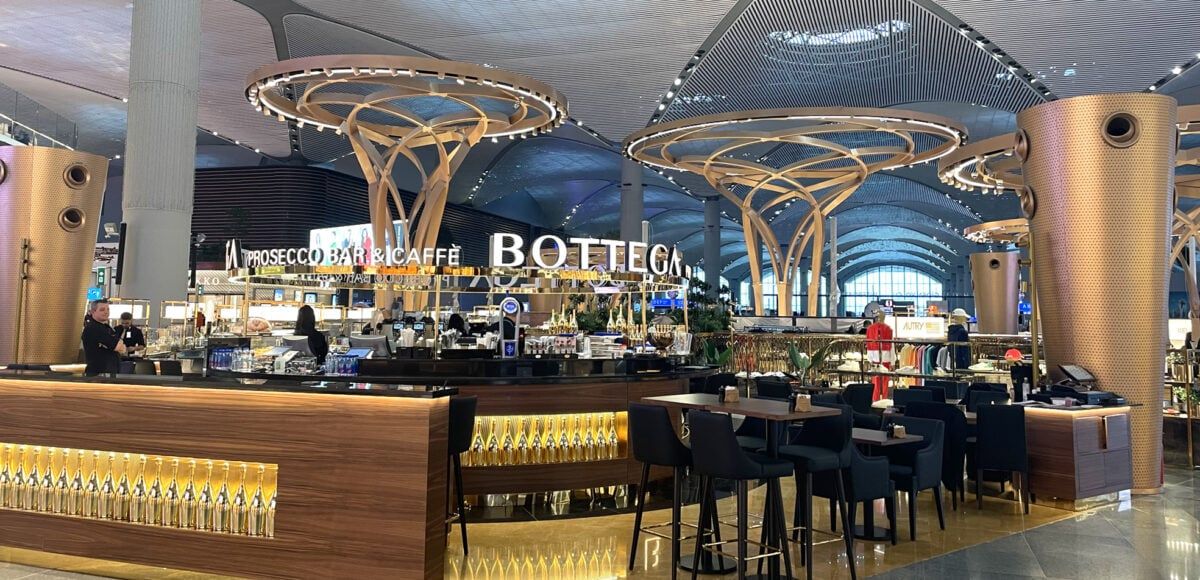 SSP The Bar restaurant at IST Airport