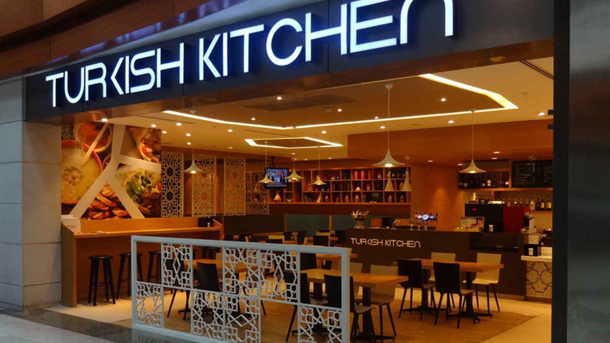 Turkish Kitchen restaurant at IST Airport