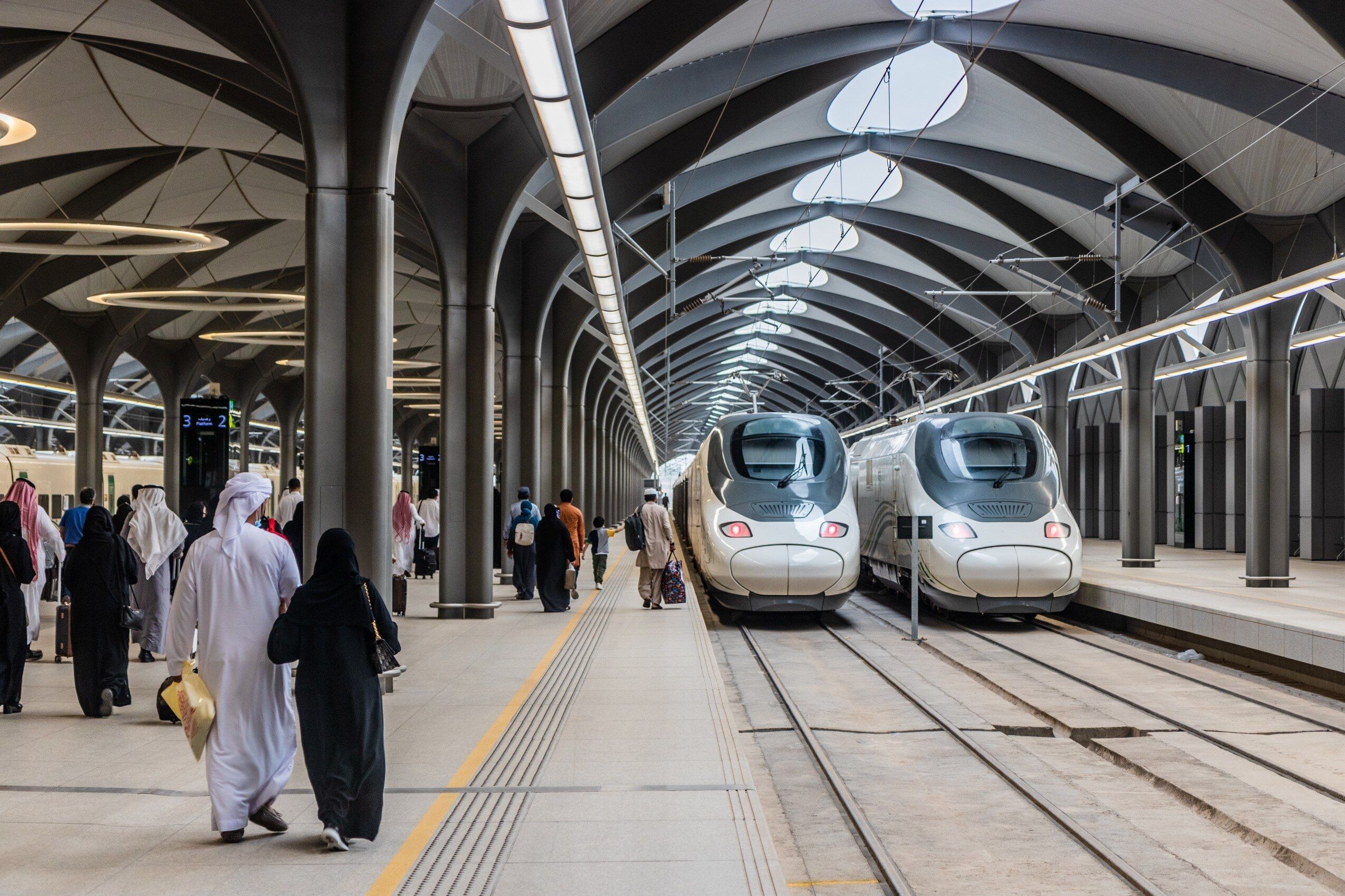 Haramain Train to Makkah at JED