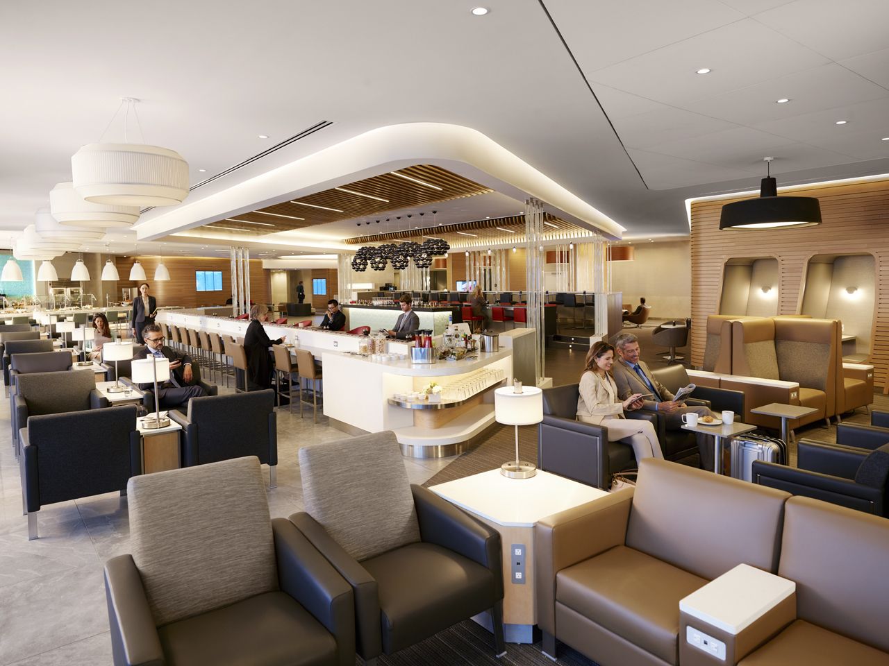 Admirals Club & Flagship Lounge at JFK