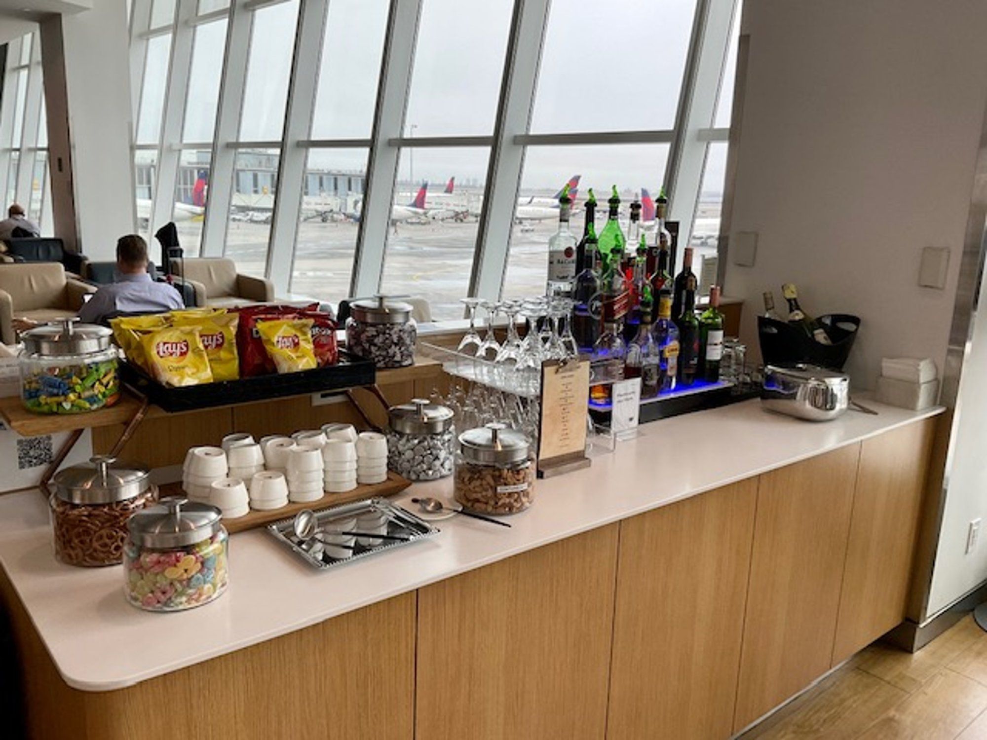 Lufthansa Business Lounge at JFK