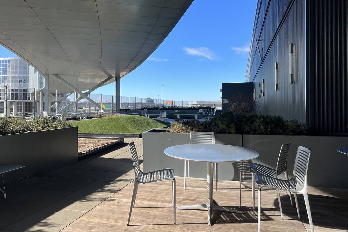 Terminal 5 Rooftop Terrace at JFK