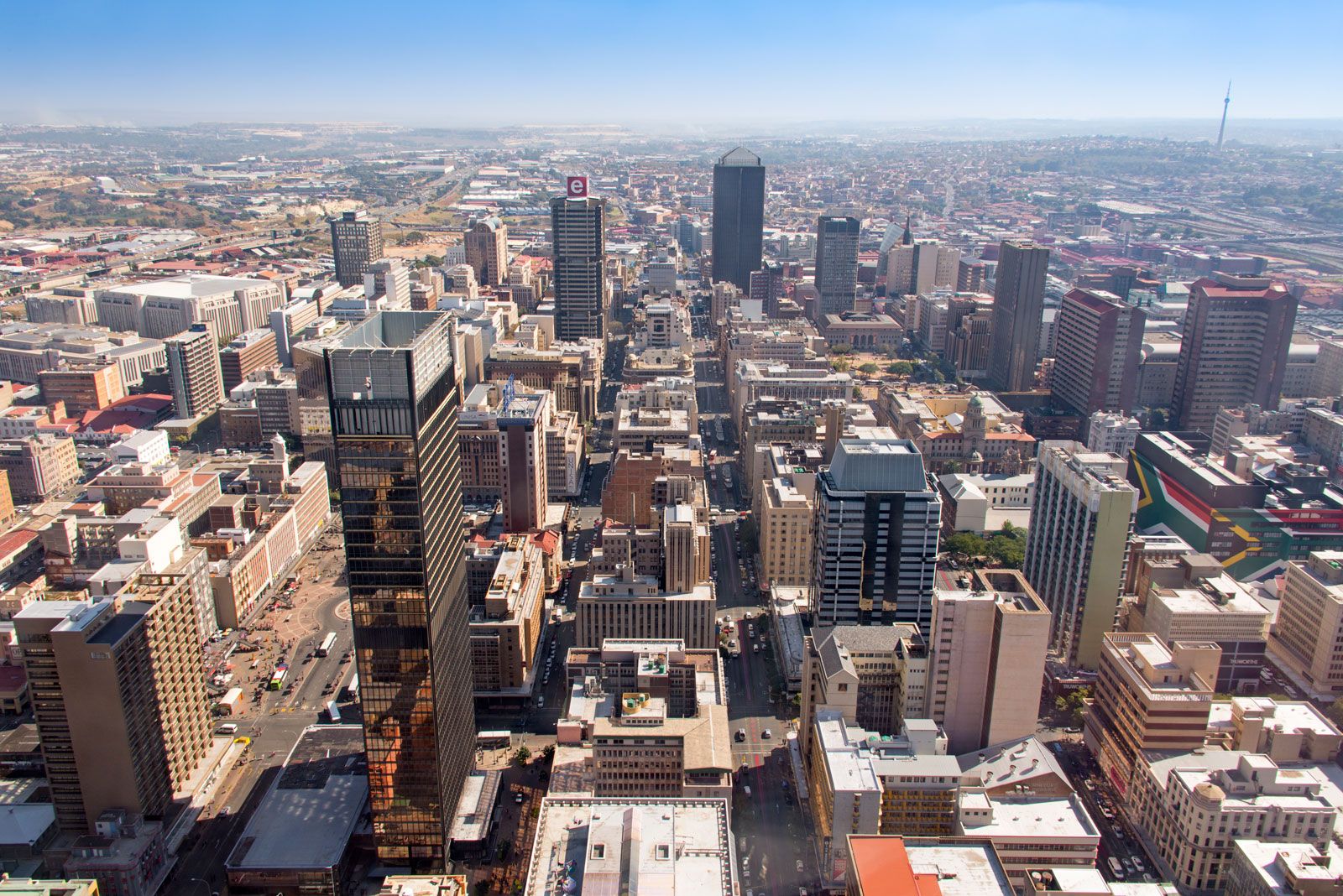 Johannesburg CBD from JNB
