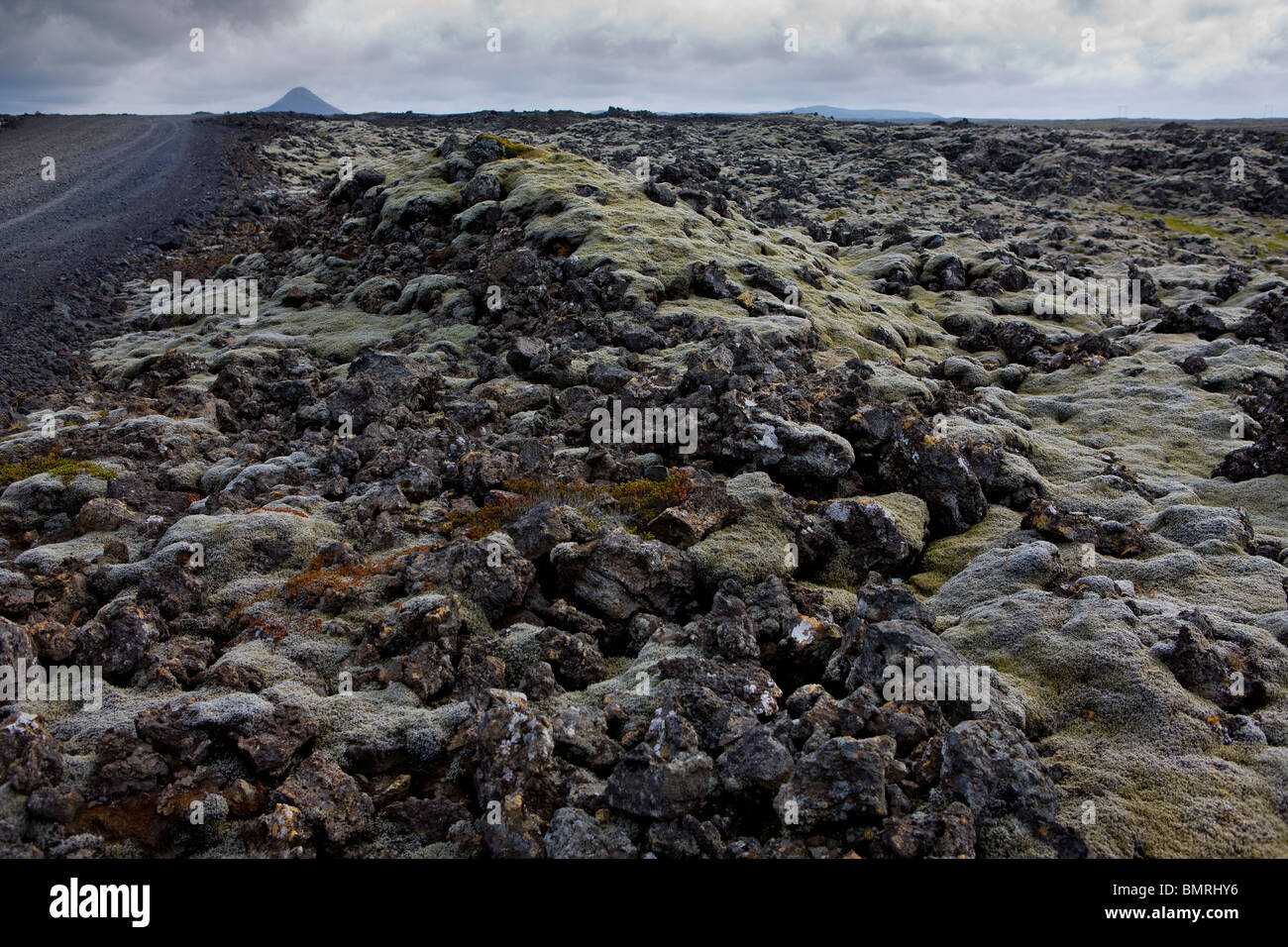 Reykjanes Peninsula Lava Fields at KEF
