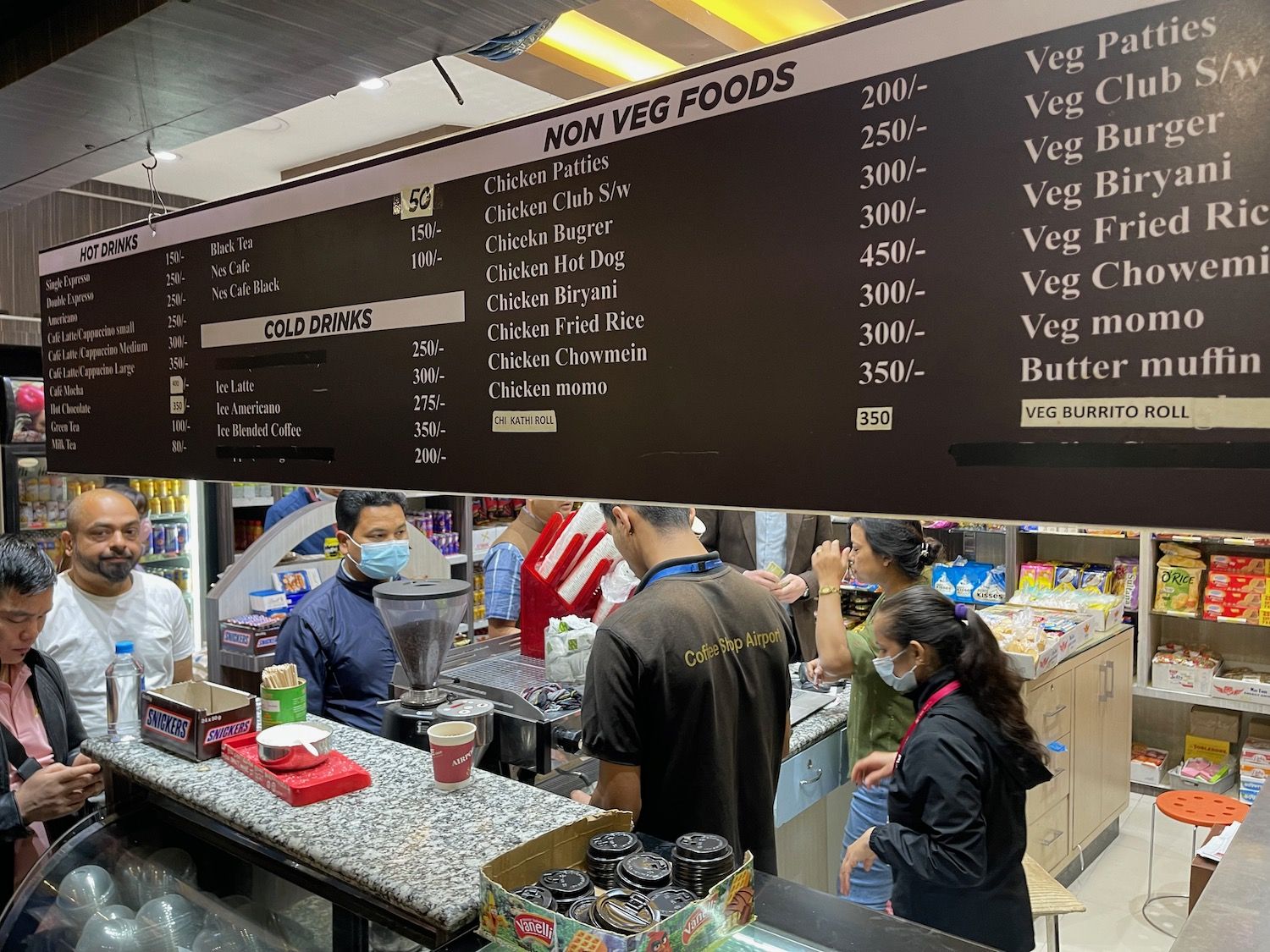 Domestic Terminal Canteen at KTM