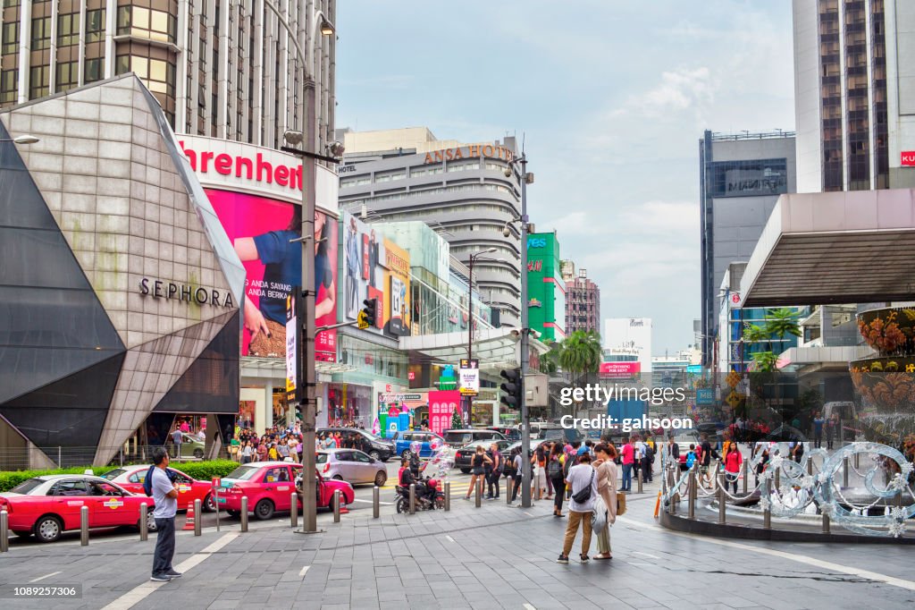 Bukit Bintang (Shopping District) from KUL