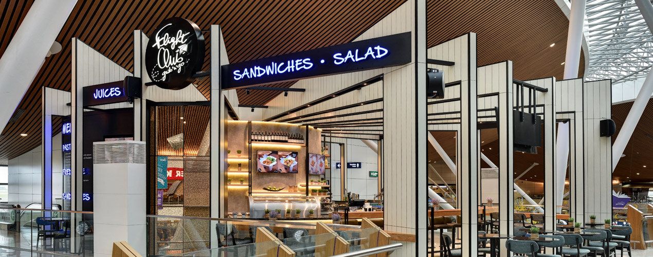 Flight Club restaurant at KUL Airport