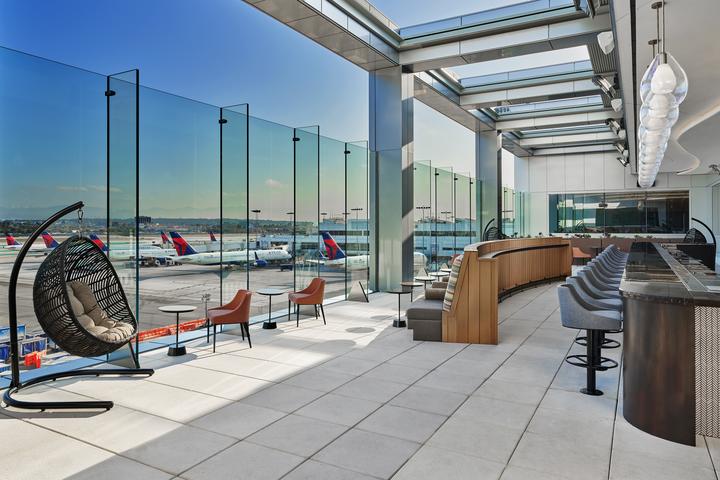 Delta Sky Club at LAX