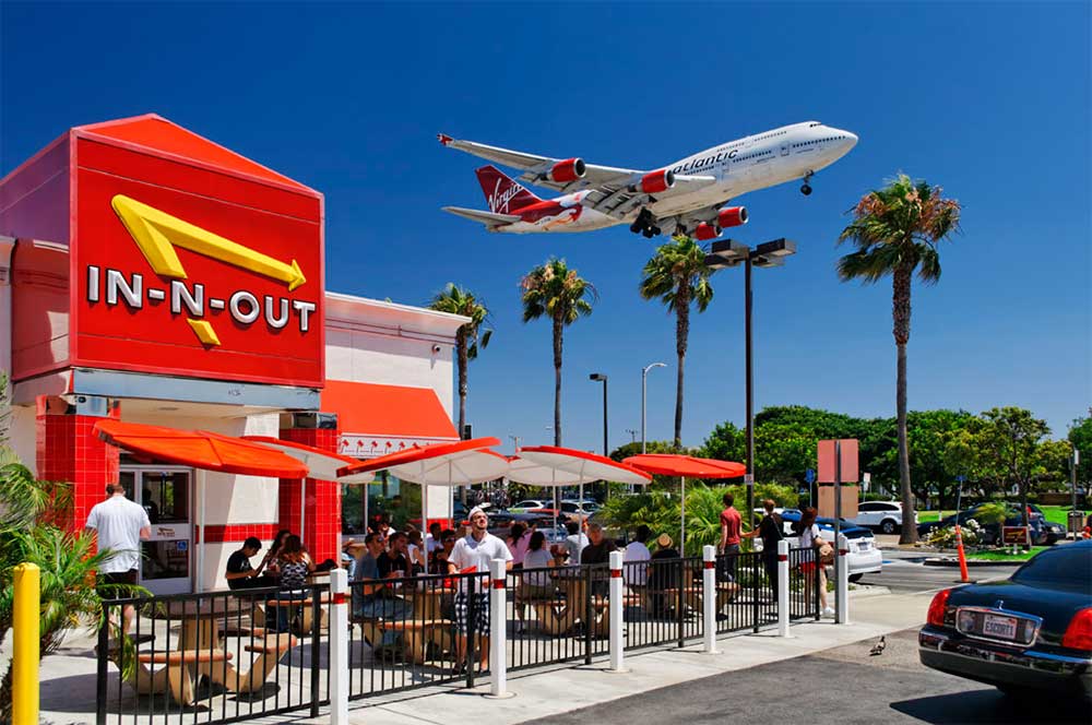 Dine at In-N-Out Burger at LAX