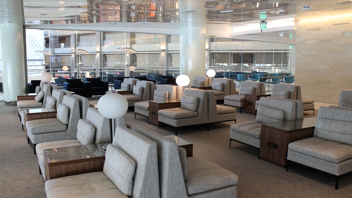 Korean Air Prestige Class Lounge at LAX