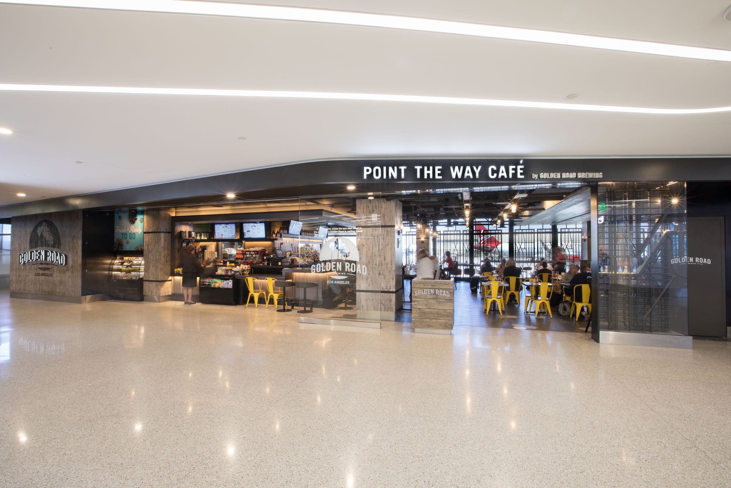 Point the Way Cafe at LAX