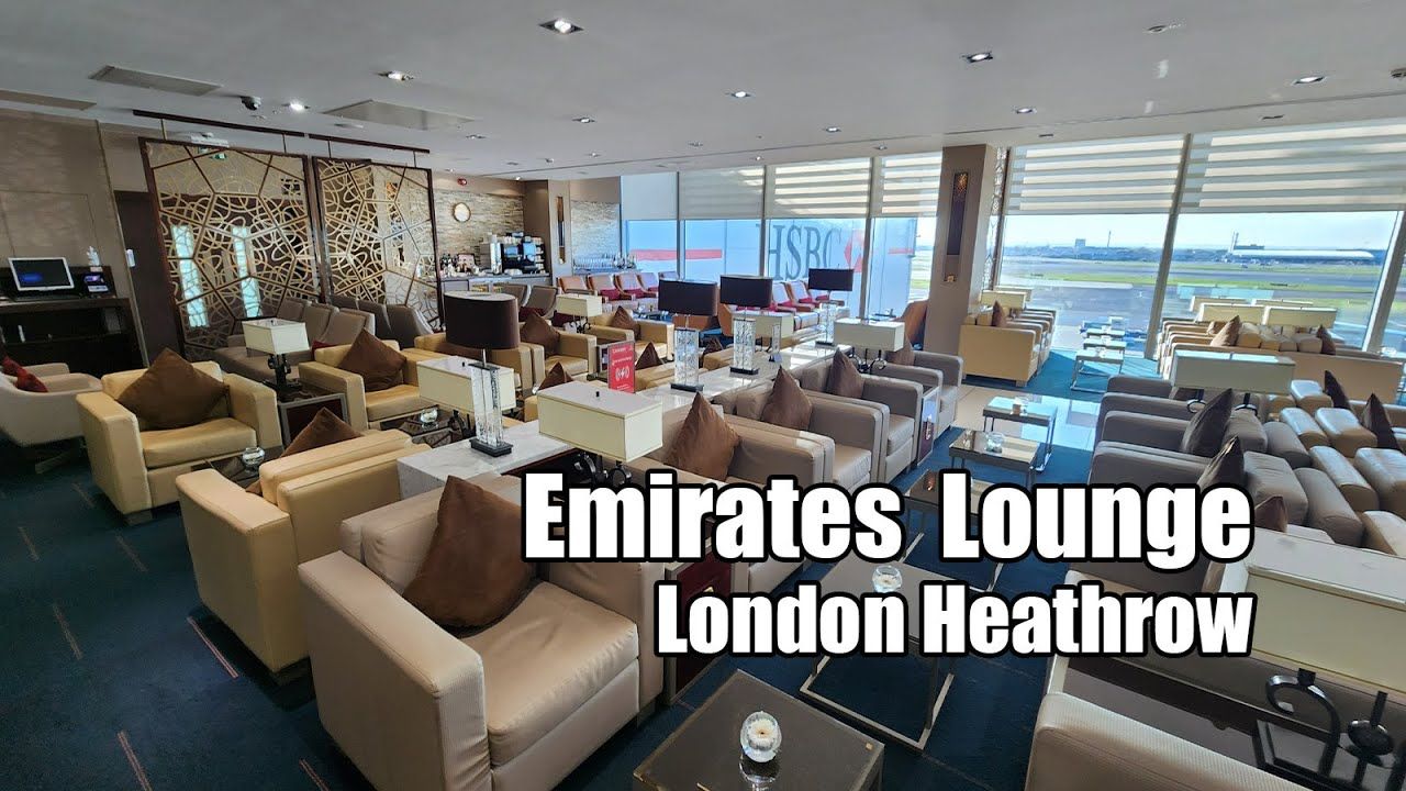 Emirates Lounge at LHR