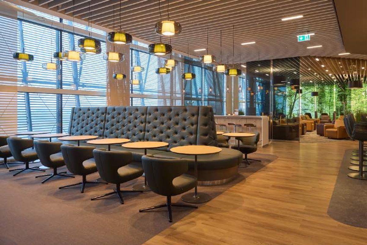 Lufthansa Business Lounge at LHR