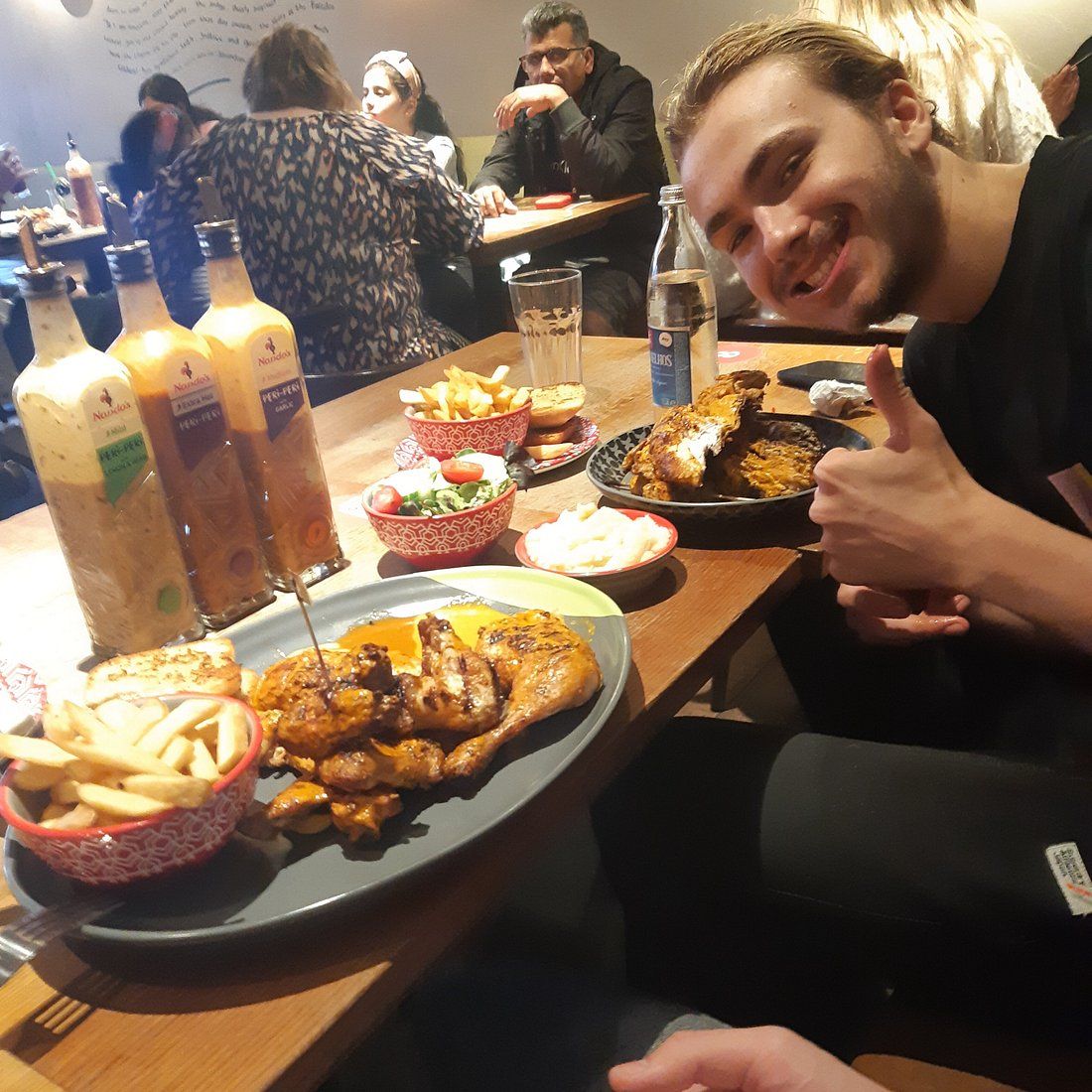 Nando's restaurant at LHR Airport