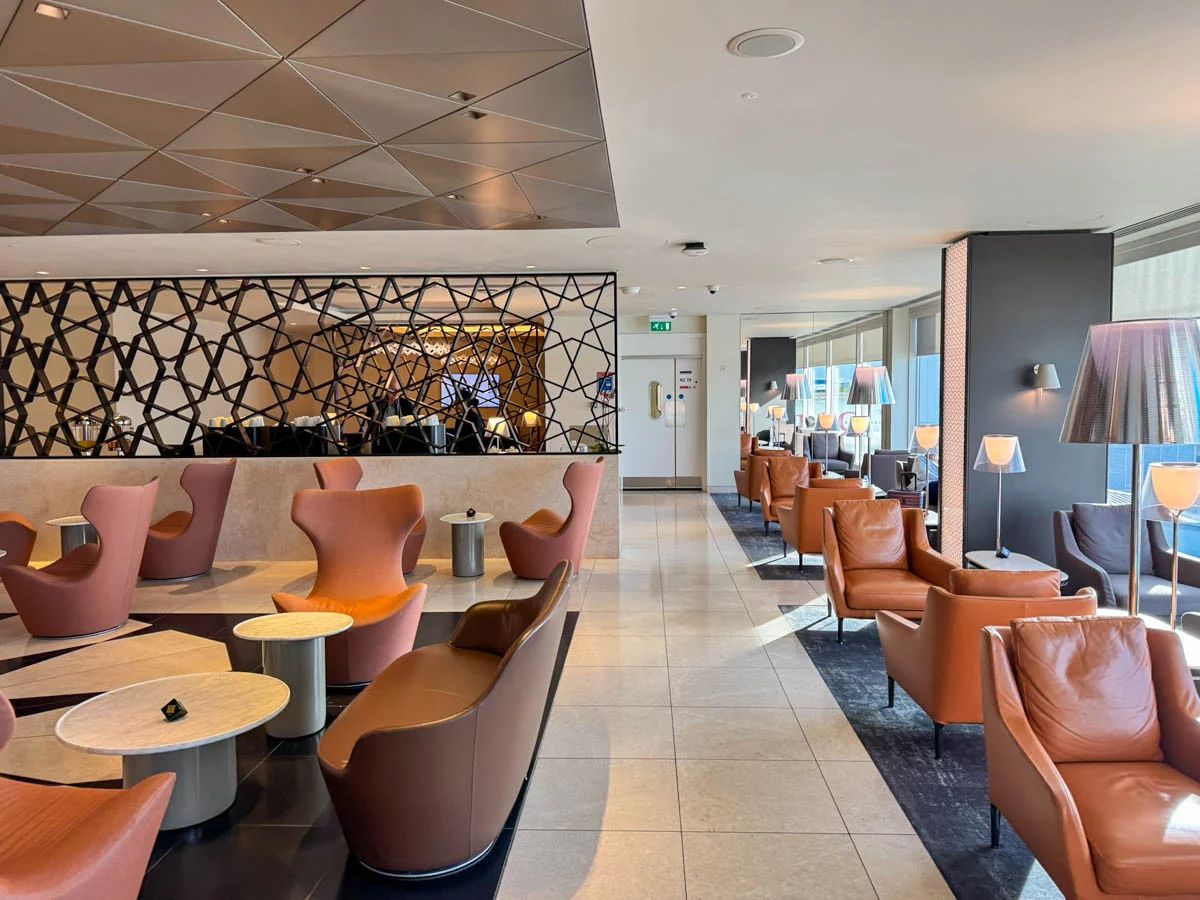 Qatar Airways Premium Lounge at LHR