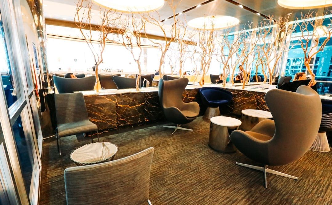 United Polaris Lounge at LHR