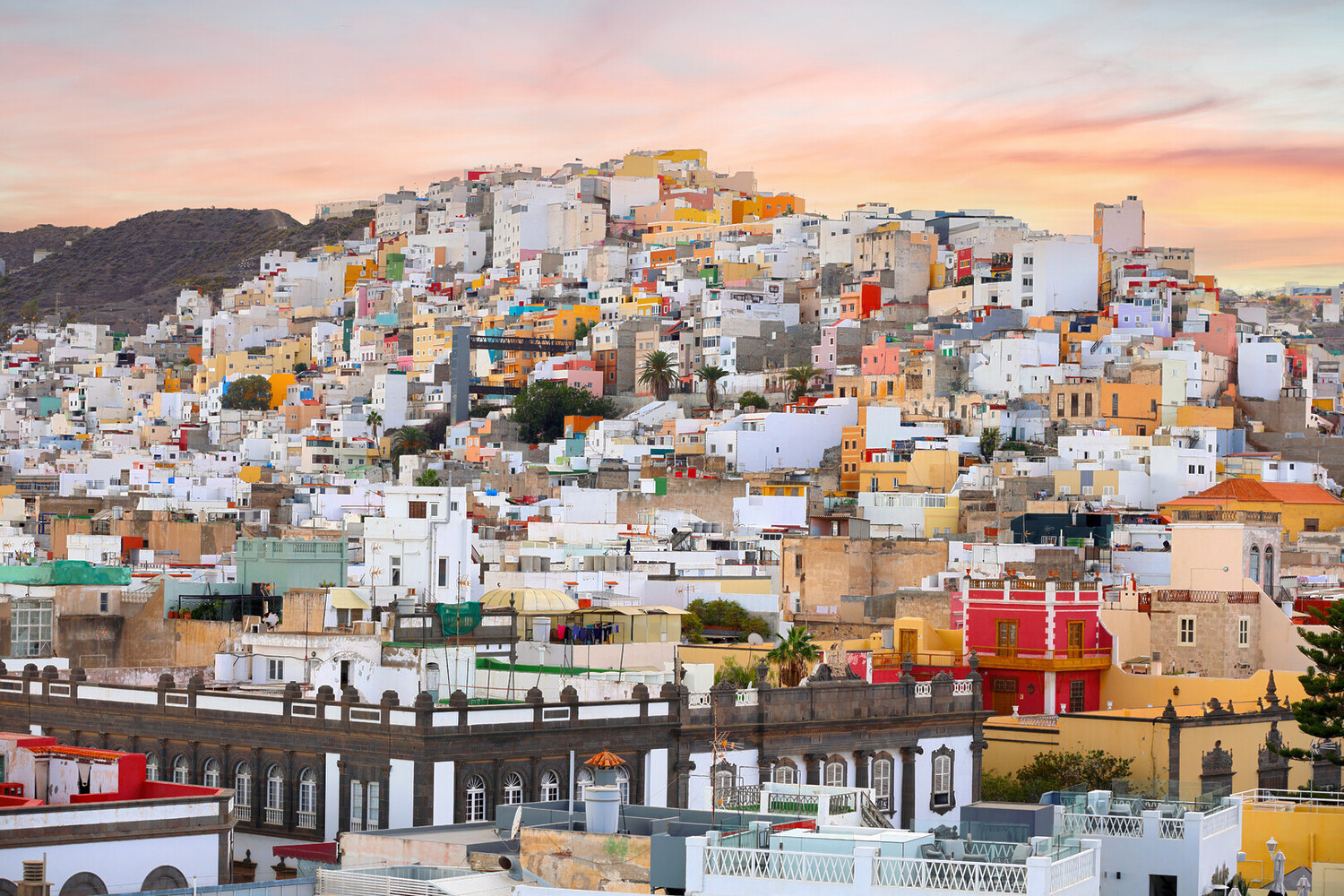 Las Palmas de Gran Canaria from LPA