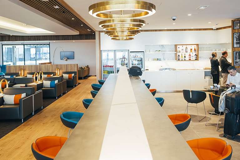 Air France Lounge at LYS