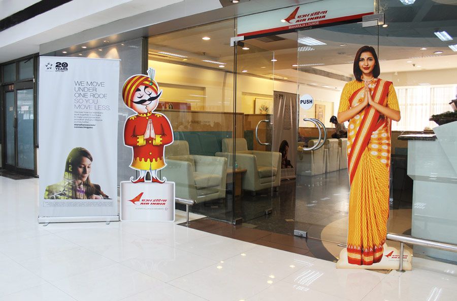 Air India Maharajah Lounge at MAA