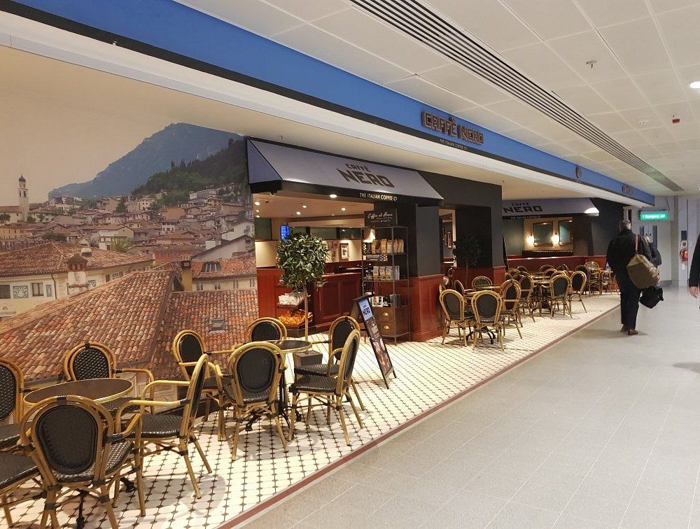 Caffe Nero restaurant at MAN Airport