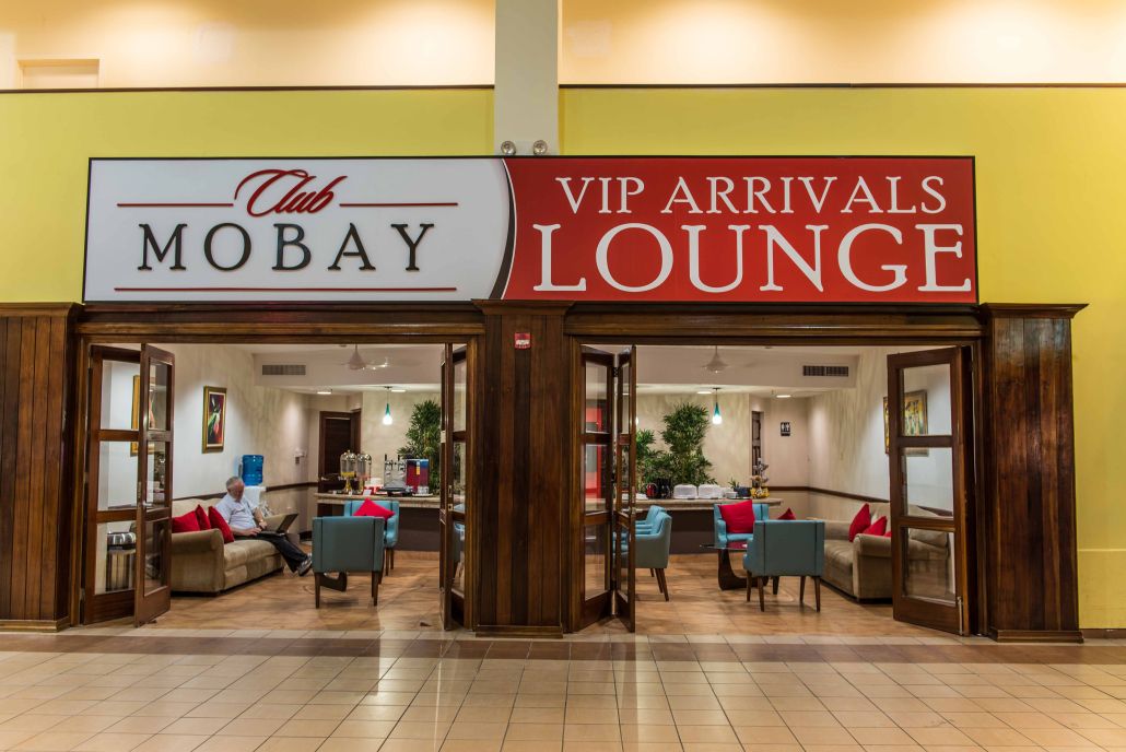 Club MoBay Arrivals Lounge at MBJ