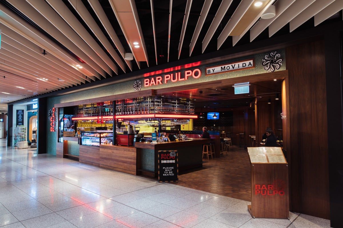 Bar Pulpo restaurant at MEL Airport
