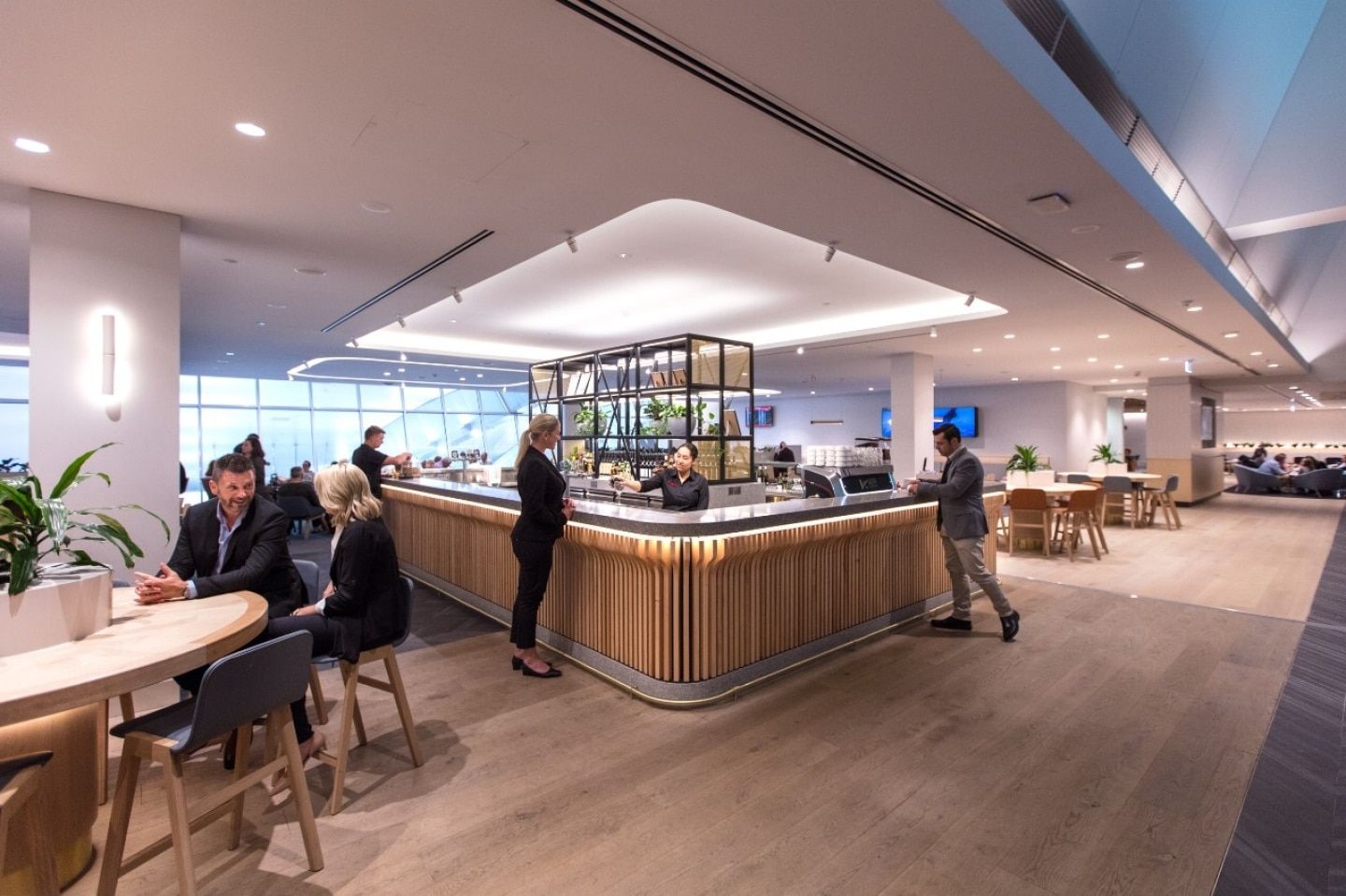 Qantas Business Lounge at MEL