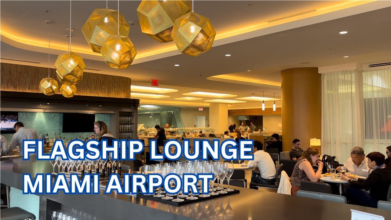 American Airlines Flagship Lounge - Concourse D at MIA