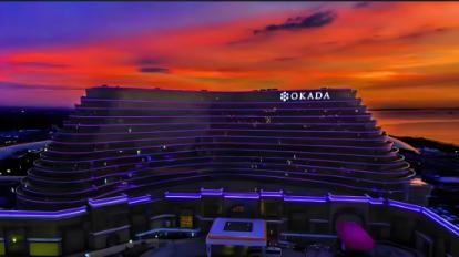 Manila Bay Sunset at MOA at MNL