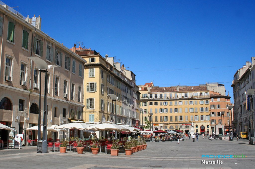 Marseille City Center from MRS