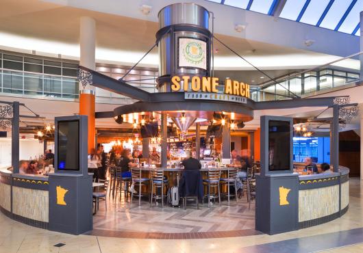 Stone Arch Bar & Grill restaurant at MSP Airport