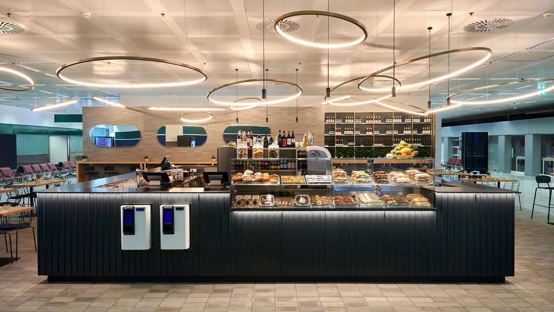 Obika Mozzarella Bar restaurant at MXP Airport