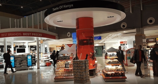Duty Free Food Court at NBO