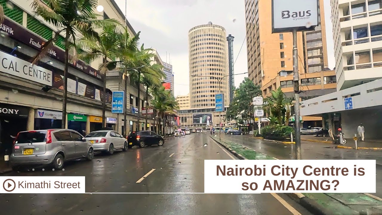 Nairobi City Centre (CBD) from NBO