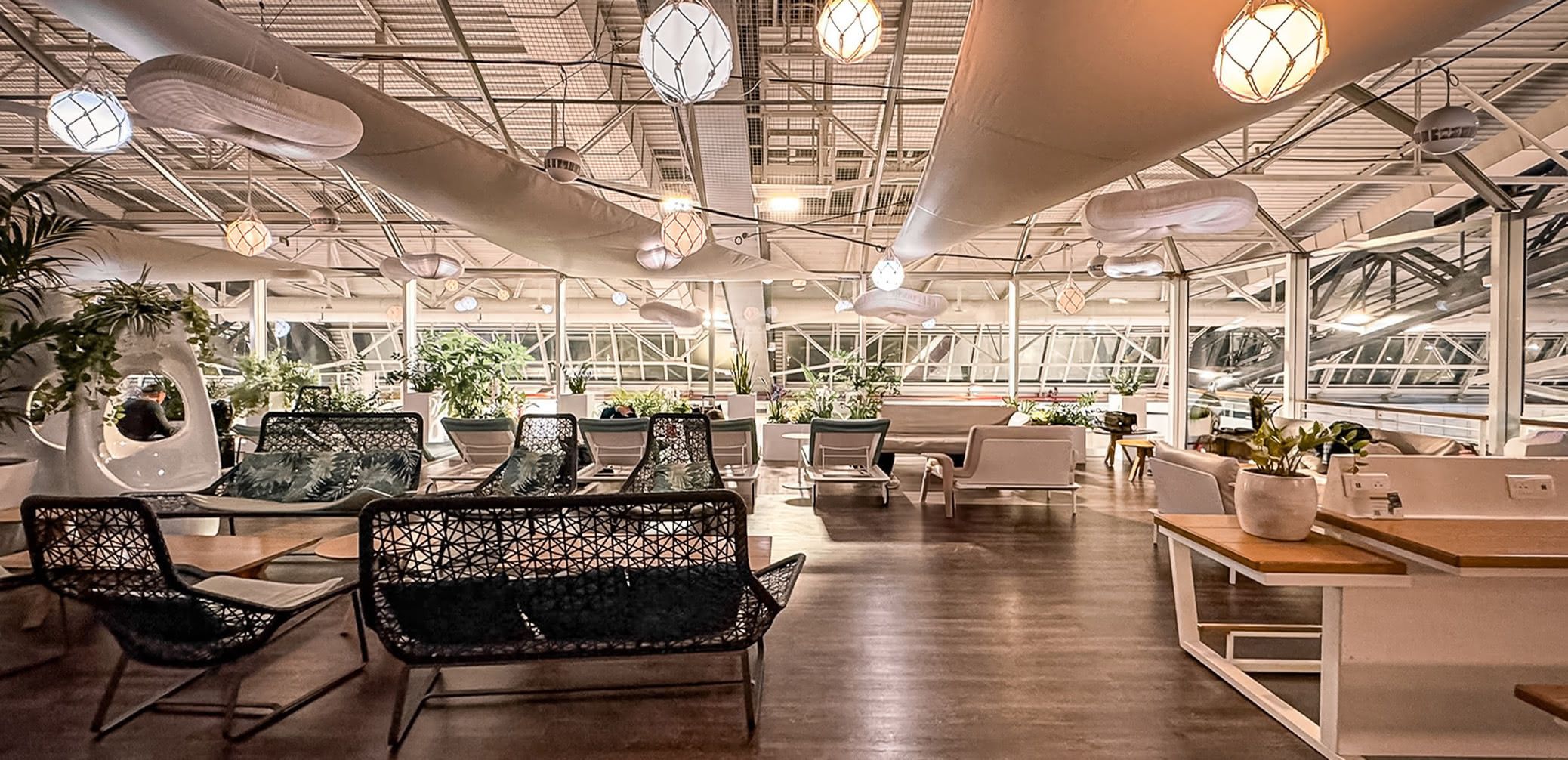 British Airways Lounge at NCE