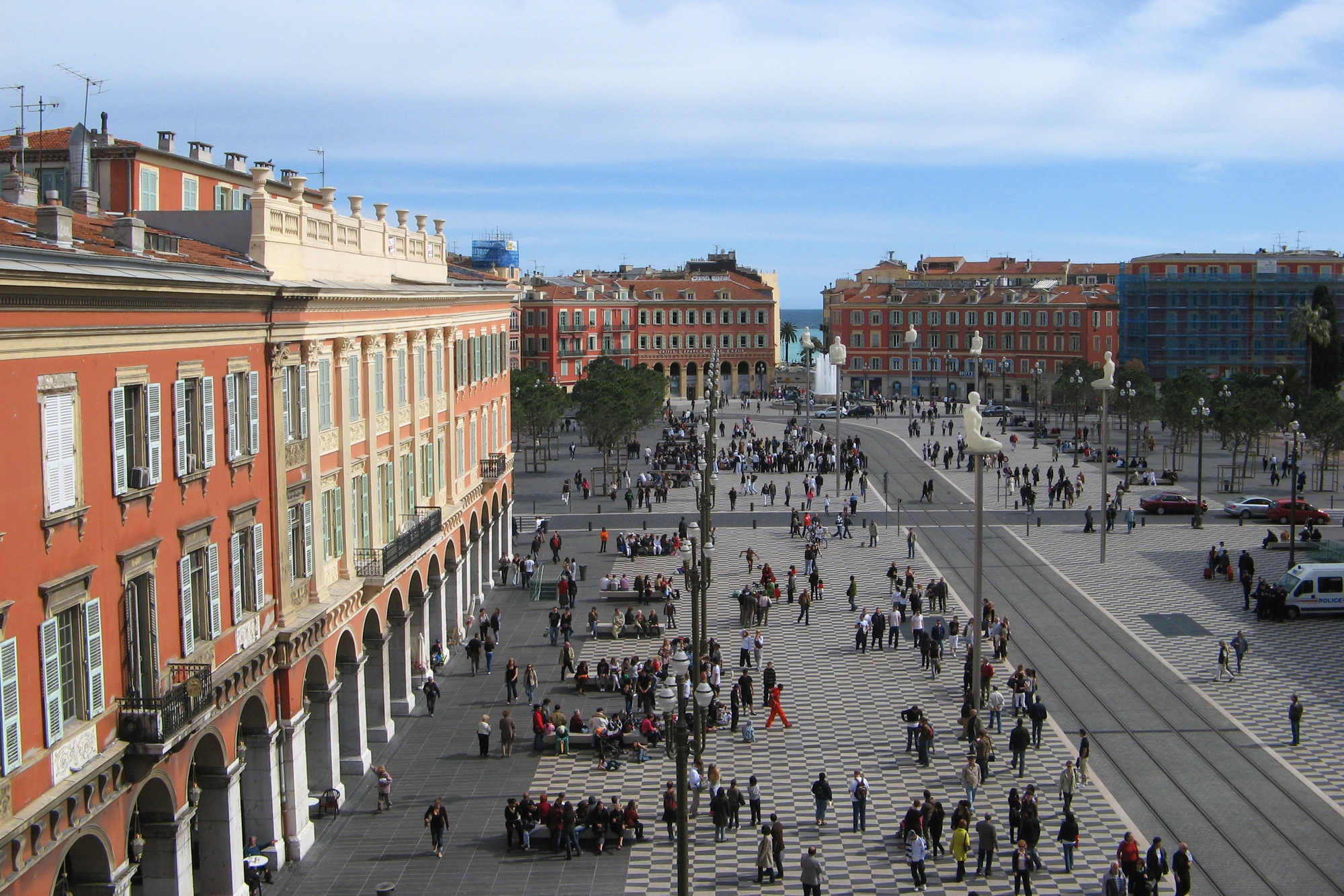 Nice City Centre (Place Masséna) from NCE