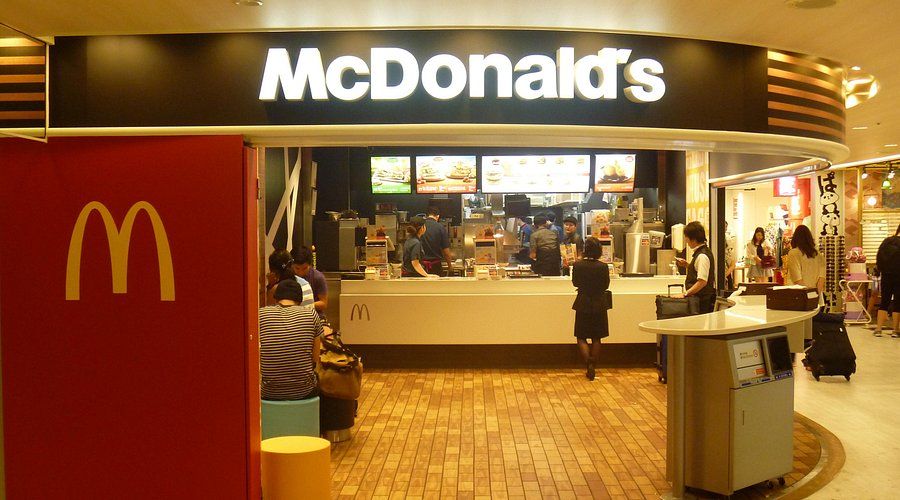 McDonald's restaurant at NRT Airport