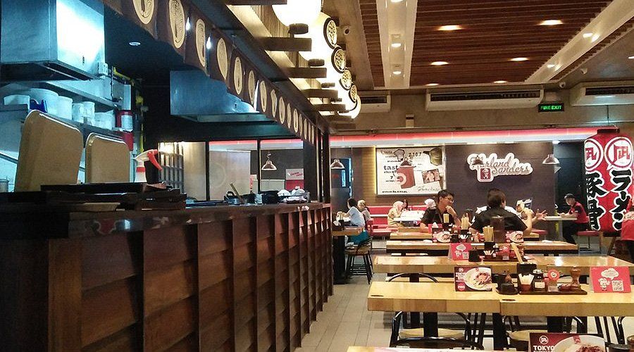 Ramen Nagi restaurant at NRT Airport