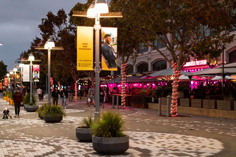 Jack London Square at OAK