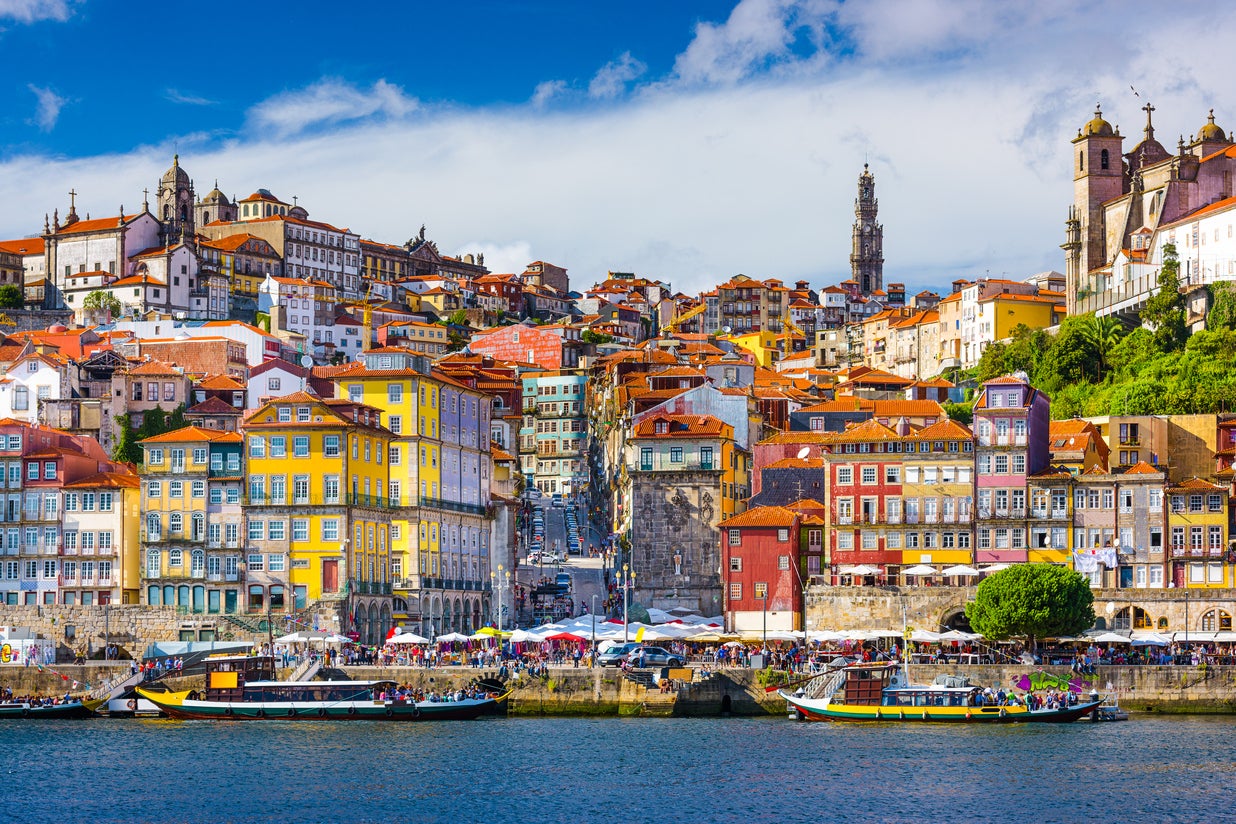 Porto City Center from OPO